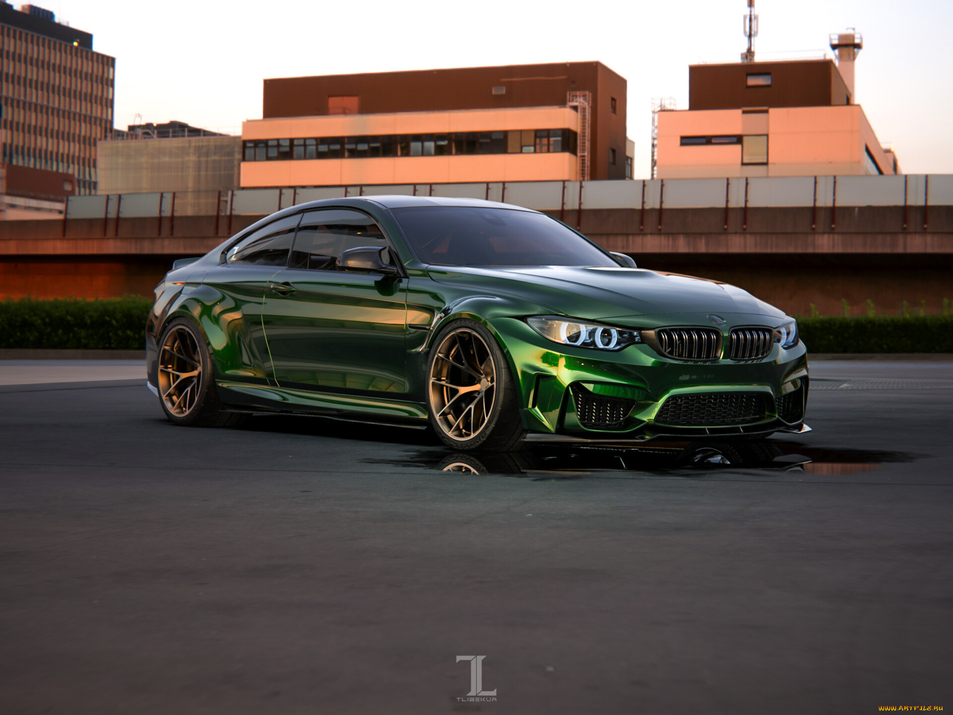 , 3, bmw, m4, widebody, kit, full, throttle, stance, tuning